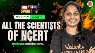 All the scientists of NCERT 🌱 | NEET 2025 🎯 | Sangeetha Ma’am