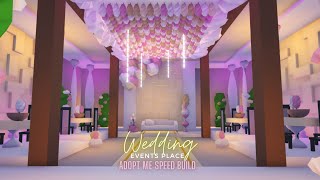 Adopt me WEDDING EVENTS PLACE | Adopt me Lunar House Speed Build (Roblox)