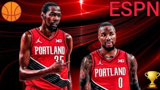 Kevin Durant Traded To The Portland Trail Blazers For Anfernee Simmons & Jerami Grant! **WOJ ESPN**
