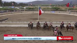 Rodeo Clasificatorio IV Región Fenaro 2025 - Cuarta  Serie Libre