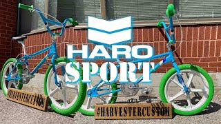 1985 HARO SPORT OLD SCHOOL BMX BUILD @ HARVESTER BIKES