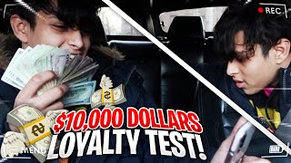TESTING MY BROTHERS LOYALTY "I Left $10,000 In My Car" *DISAPPOINTED* | Loyalty Test