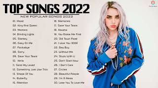 Top Songs 2022 - Billie Eilish, Adele, Ariana Grande, Dua Lipa, Olivia Rodrigo, Justin Bieber
