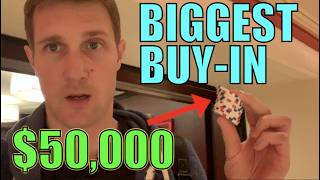 I CRUSH $50,000 SUPER HIGH ROLLER!! BIGGEST Buy-in Of My Life! Must See! Poker Vlog Ep 294