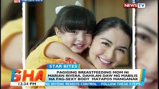 BT: Pagiging breastfeeding mom ni Marian Rivera, dahilan daw ng mabilis na pag-sexy body matapos...