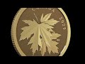 gleaming maple leaves – ¼ oz. pure gold coin – mintage 1 000