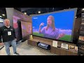 vividstorm and hisense new px3 pro ust projector at cedia 2024