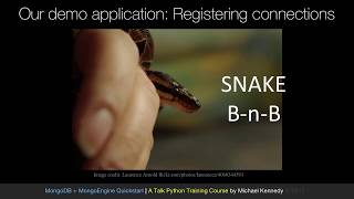 MongoDB and Python Quickstart (3/21): Demo: Registering connections with MongoEngine