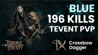 Blue - Scorpion | 196 Kills | Tevent PvP | Throne \u0026 Liberty (TL)