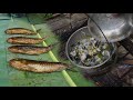 MENU SPECIAL IKAN SEMAH BAKAR di Menua Sadap Batang Kanyau || Last Part || Pedam Temenggung Simpe