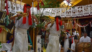 高千穂神楽 武智 令和5年下川登夜神楽 アングル2