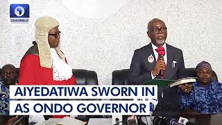 Aiyedatiwa Sworn In As Ondo Governor