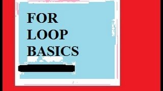 Flash Tutorial 14 For Loop Basics