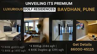 Premium Luxurious GOLF FACING HOME BAVDHAN | 2/3/4 BHK \u0026 Duplex home | Doorstep Space