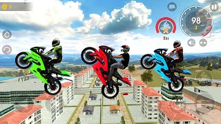 Extreme Motorbikes Impossible Stunts Motorcycle #2 - Xtreme Motocross Best Racing Android Gameplay