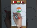 🇧🇭🫶🇮🇳🫶🇧🇭 Flags Drawing||Republic Day||Independence Day||