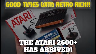 Atari 2600 + Unboxing ... Let's get into it! Good Times With Retro Rich Ep. 386