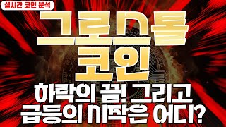 그로스톨코인 : 하락의 끝! 그리고 급등의 시작은 어디?