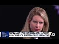 Theranos founder Elizabeth Holmes in court for the first time in 15 months