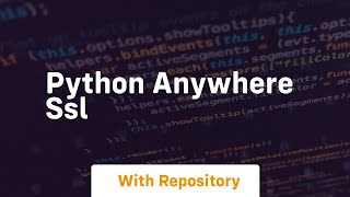 python anywhere ssl