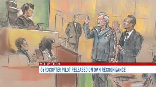 Gyrocopter pilot released on own recognizance