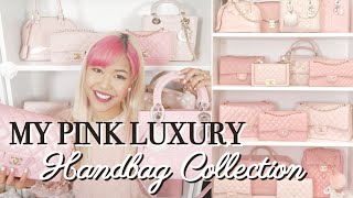 LUXURY PINK HANDBAG COLLECTION 2020 ♡ All my Chanel Collection, Louis Vuitton \u0026 More! ♡ xsakisaki