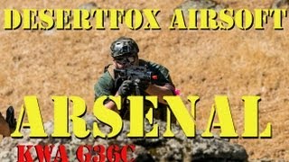 DesertFox Airsoft Arsenal: KWA G36c with Game Play