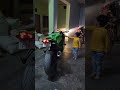 baby boy zx10r sound reaction 😱😱 #moradabad #bikelover #kawasaki #zx10r #superbike