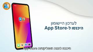 הדרכה - עדכון של האפליקציה של פיקוד העורף ב-iOS אייפון  (צילום: דובר צה\