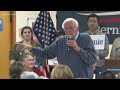 Senator Bernie Sanders campaigns in New Hampshire