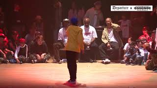 MiYU vs SOR@ /DEPARTURE x ESSENCE DANCE BATTLE  2017【KIDS部門BEST8】