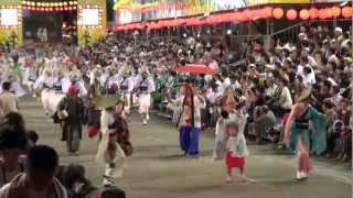 「無双連」南内町演舞場 8月15日2部 徳島阿波おどり2012