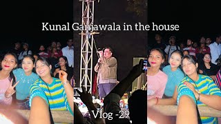 #vlog29 KUNAL GANJAWALA in the house || CoochBehar College 50th anniversary || @TheMoumitaKundu