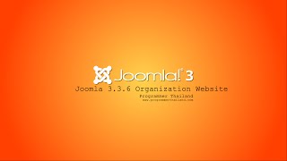 อบรม Joomla 3.3.6 Tutorial - 3 ดาวน์โหลดและติดตั้ง Joomla 3.3.6