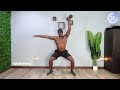 full body hiit workout at home with weights all standing build core day 91 of 366