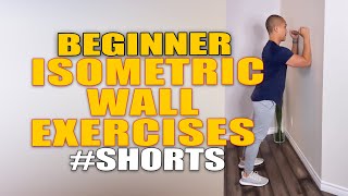 Beginner Isometric Wall Exercises