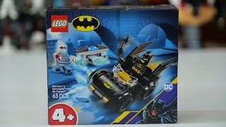 LEGO DC Comics Super Heroes 76301 Batman \u0026 Batmobile vs. Mr  Freeze - LEGO Speed Build Review