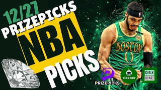 NBA PRIZEPICKS | CHALKBOARD | SLEEPER | PROP PICKS | FRIDAY | 12/27/2024 | NBA BETTING | BET PROPS