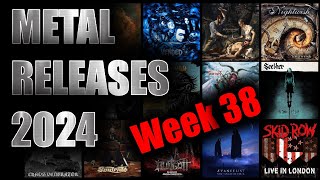 New Metal releases 2024 Week 38 (September 16th - 22nd)