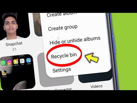 Realme Mobile me Recycle Bin Kaha Hota hai How to See Recently Delete Realme Mobile Phone 9i 3i