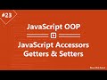 Learn JavaScript OOP in Arabic #23 - JavaScript Accessors Getters & Setters