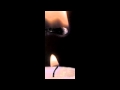 Relighting Candle Smoke in Slow Motion