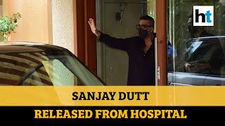 Watch: Sanjay Dutt discharged from hospital, returns home after 2 days