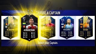 HIGHEST RATED EPL DRAFT CHALLENGE! - FIFA 19 Ultimate Team