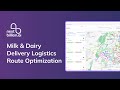 Milk & Dairy Delivery Logistics Route Optimization | NextBillion.ai