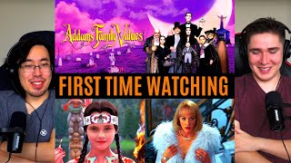 REACTING to *Addams Family Values* WEDNESDAY GOES OFF!! (First Time Watching) Classic Movies