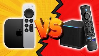 Fire tv Cube 3 VS Apple tv 4k 2023: This is the best option