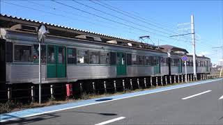 43 豊鉄 渥美線 柳生橋駅 停車する下り 【 椿・1808号 】