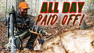 Vermont Deer Hunting | Midday Rut Buck on an All-Day Rifle Hunt