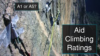 Aid Climbing - The Grading System Explained
